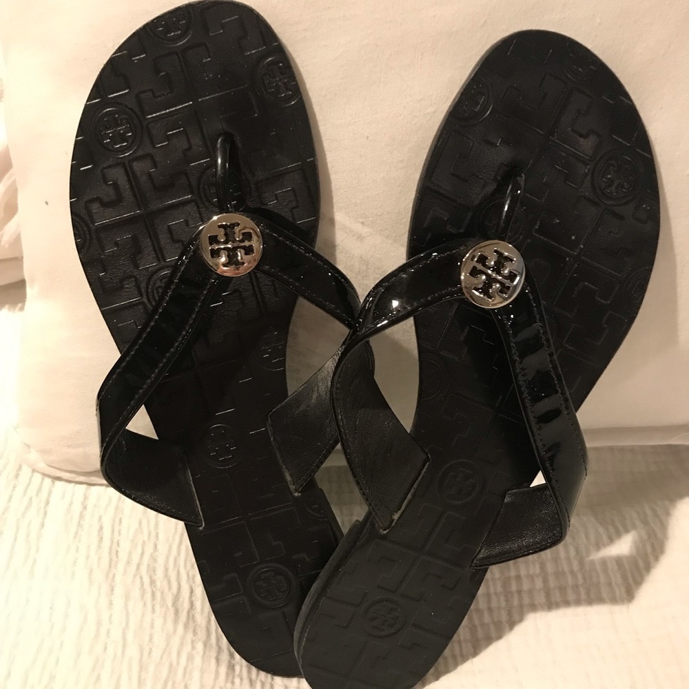 Tory Burch Black Thora Sandals